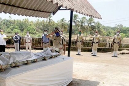 Goa Police lay Ved Marwah  to rest with full respects