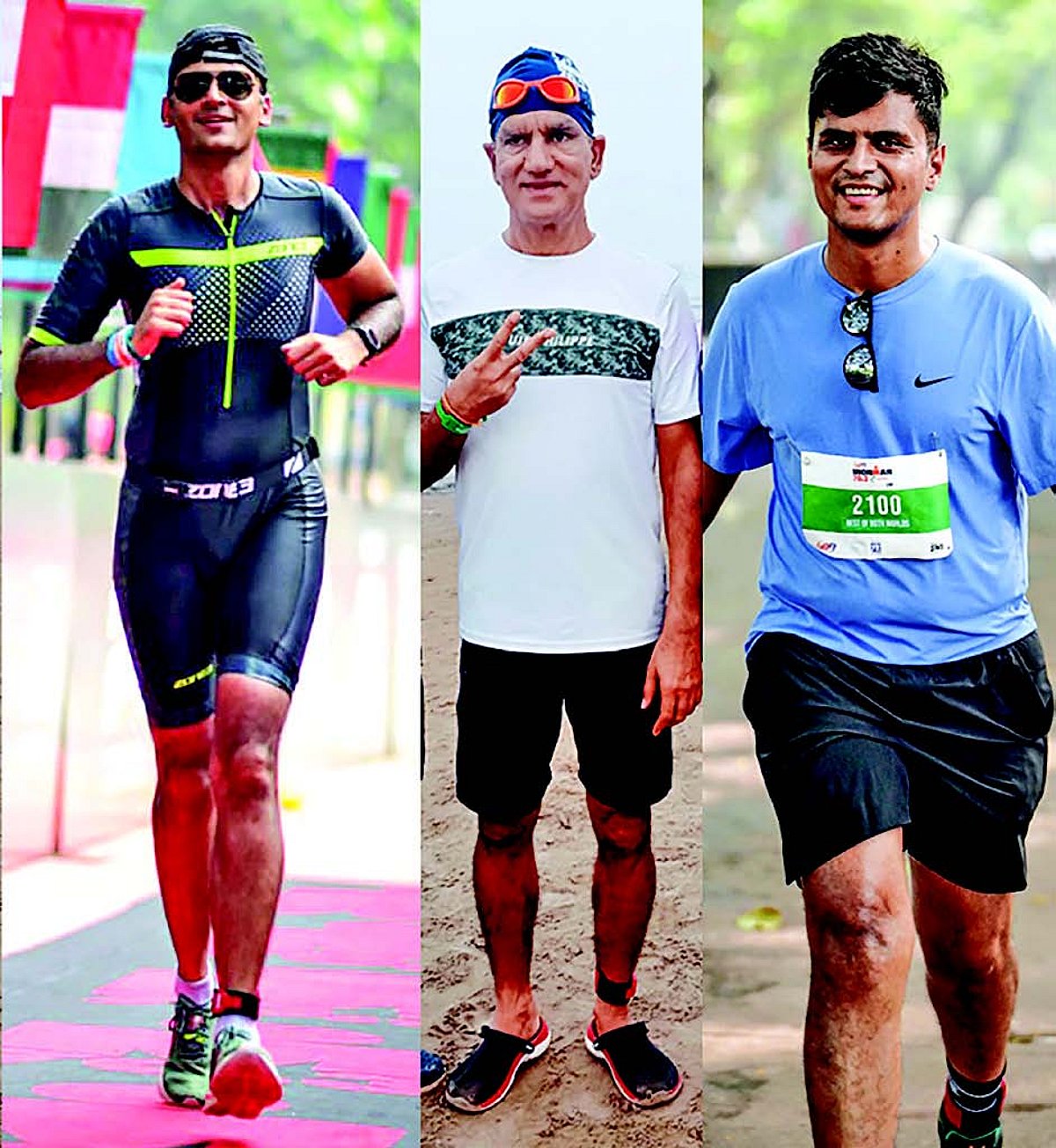 Goa Police showcase unwavering commitment
to fitness and wellness at IRONMAN 70.3