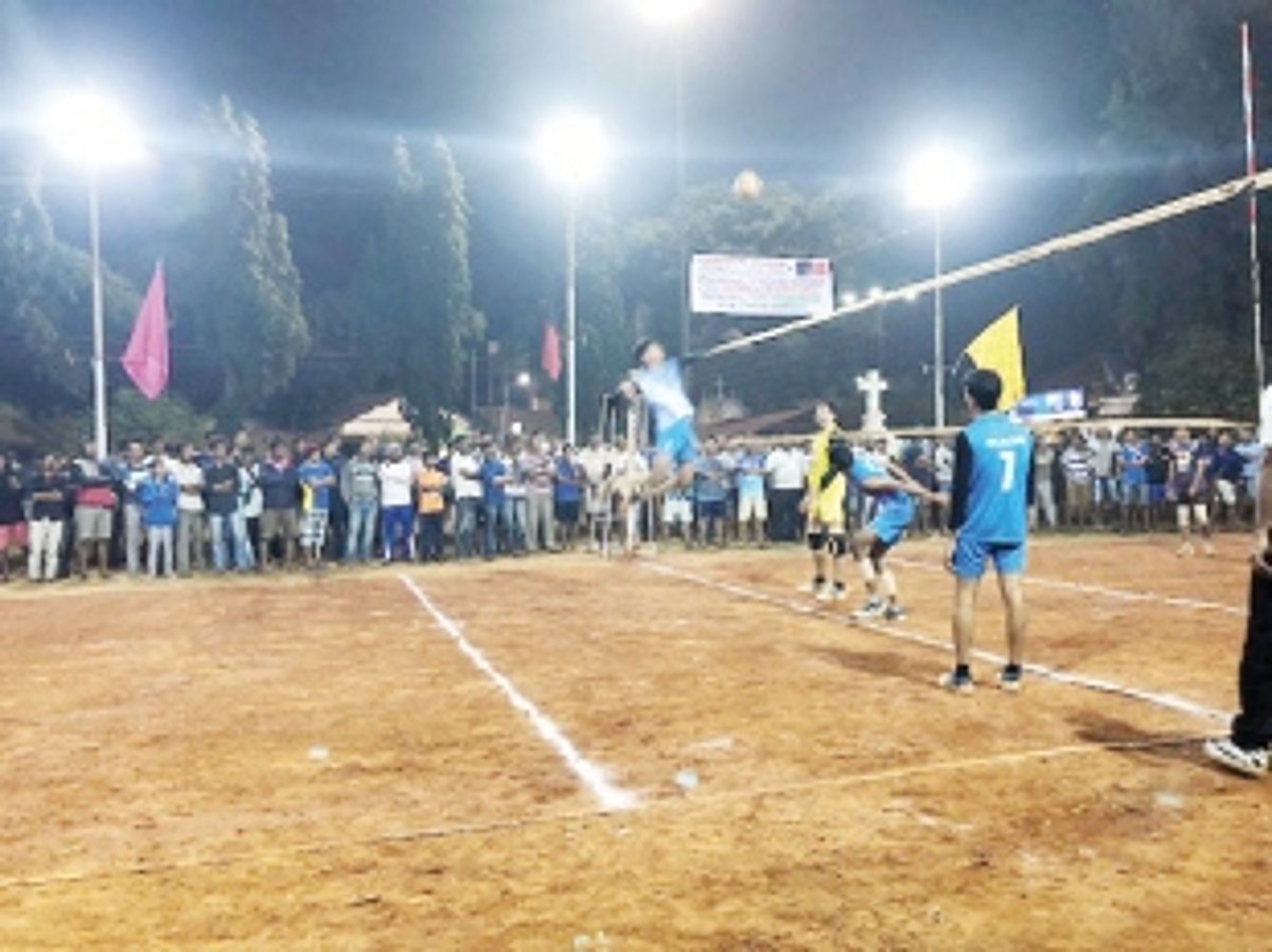 Goa Police storm into Crown Volleyball finals