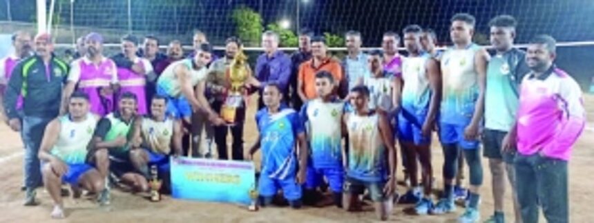 Goa Police win Aldona volleyball tournament