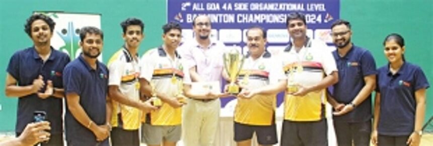 Goa Police win Yuva’s badminton Championship