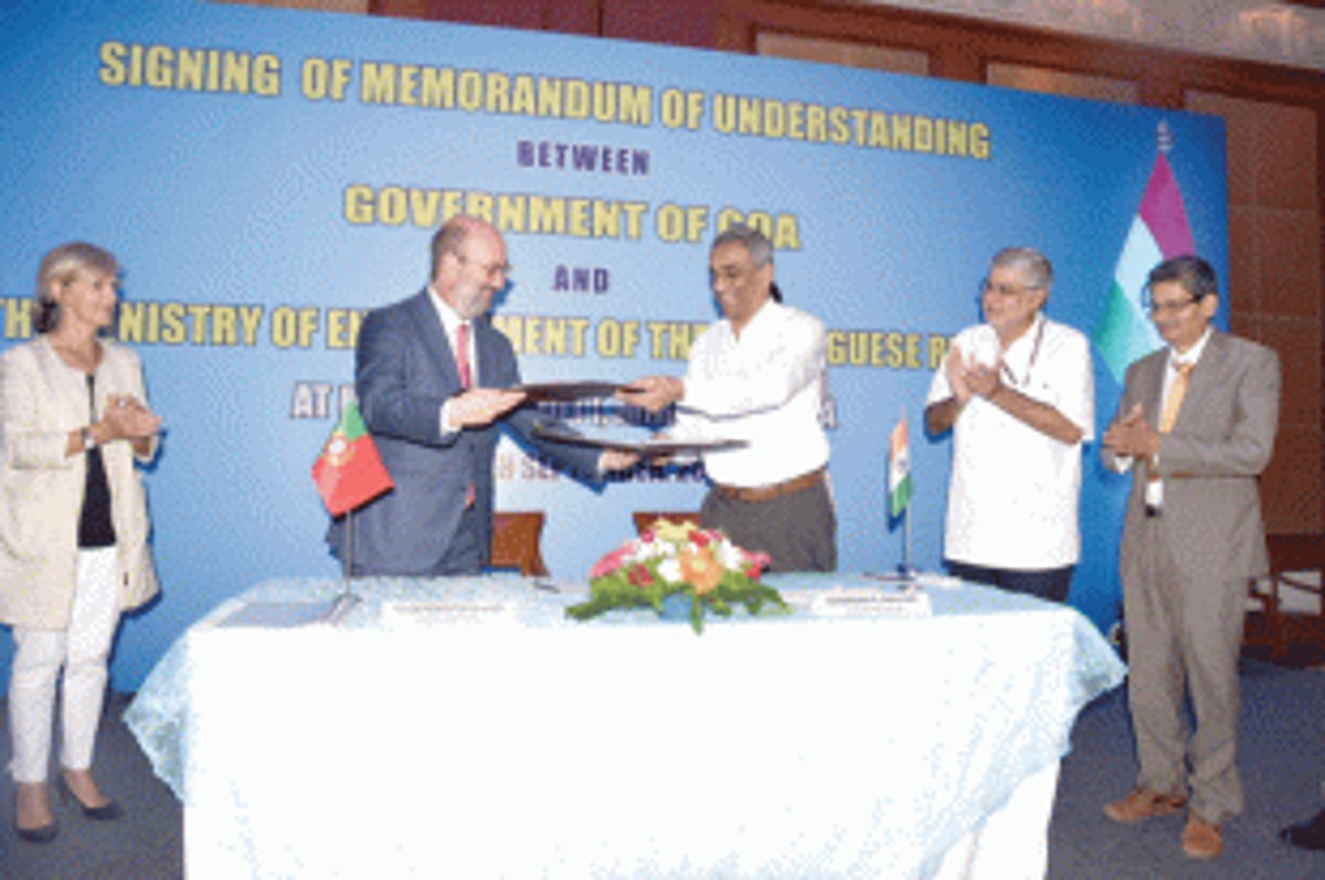 Goa, Portugal sign MoU  for boosting water supply