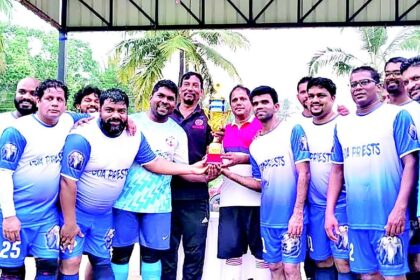 Goa Priests win exhibition match
