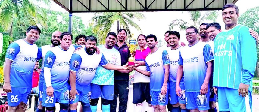 Goa Priests win exhibition match