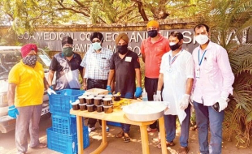 Goa Sikh Youth Association serving free meals for COVID patients, kin