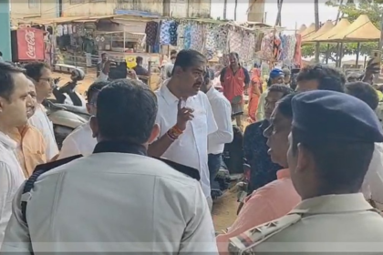 Goa Spiritual Festival Preparations at Baina Beach: MLA Sankalp Amonkar Leads Coordination Meeting