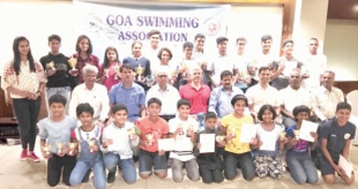 Goa Swimming Assn honour swimmers