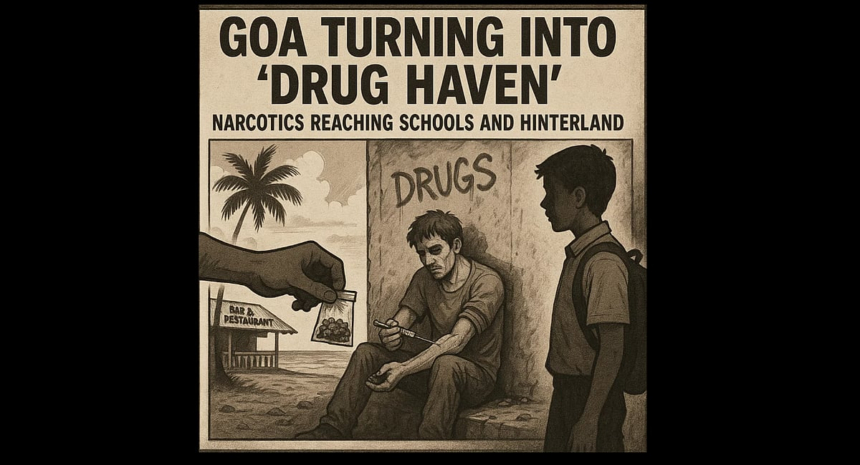 Goa Turning into 'Drug Haven', Narcotics Reaching Schools and Hinterland: MLA Vijai Sardesai 1 Goa Turning into 'Drug Haven', Narcotics Reaching Schools and Hinterland: MLA Vijai Sardesai