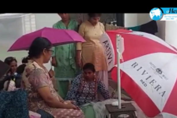 Goa Union of Anganwadi Workers President Devyani Tamse falls ill