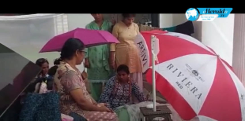 Goa Union of Anganwadi Workers President Devyani Tamse falls ill