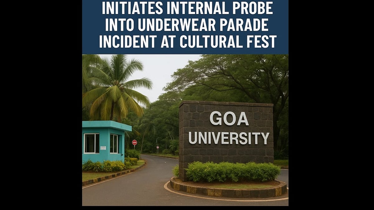 Goa University Initiates Internal Probe into Underwear Parade Incident at Cultural Fest