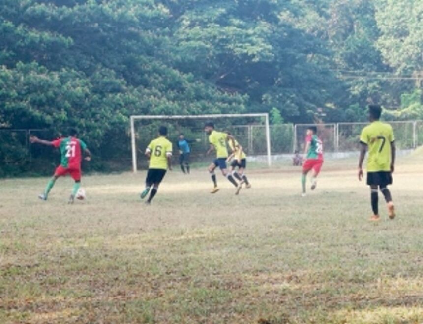 Goa Velha SC down Rosarians XI