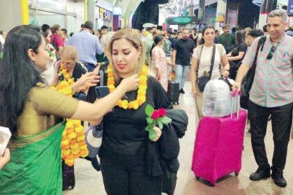Goa Welcomes First Charter Flight from Iran, Bringing 140 Tourists to the State