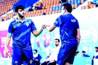 Goa badminton teams fight hard  but bow out without a medal