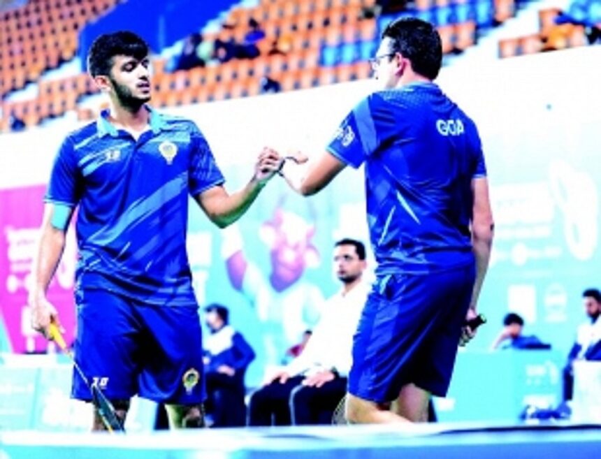 Goa badminton teams fight hard but bow out without a medal