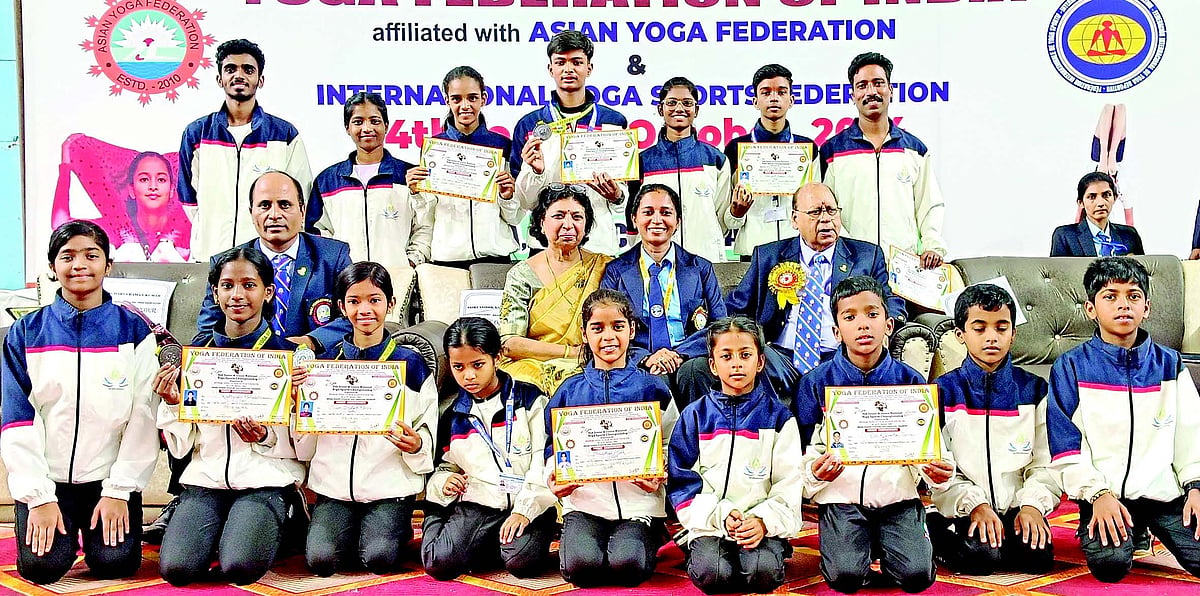 Goa clinch two bronze medals
at National Junior Yoga C’ship