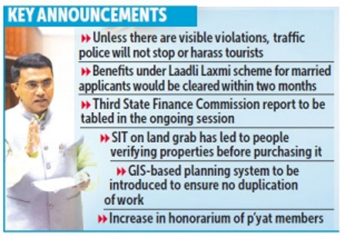 Goa govt utilised 20.3% of Budget in first quarter, on track to fulfil assurances by year-end: CM