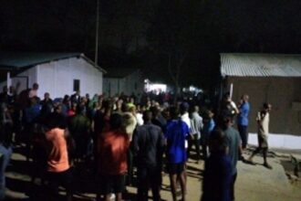 Goa police recruits protesting in New Delhi due to food poisoning during training?