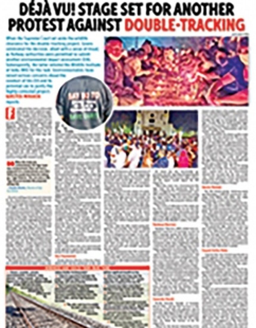 Goa resists railway double-tracking project