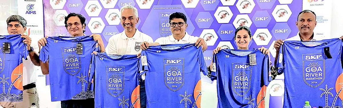 Goa river marathon on December 8