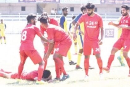 Goa run out of steam; Punjab, Services in final