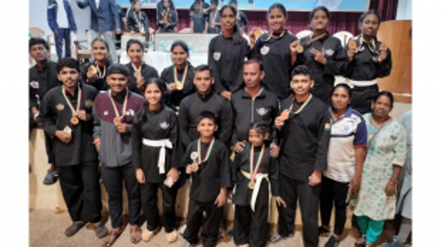 Goa team bags 12 medals at 5th West Zone Pencak Silat championship 2024 at Panchgani