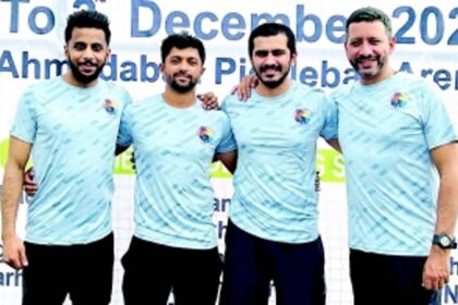 Goa team makes debut  at Pickleball Nationals