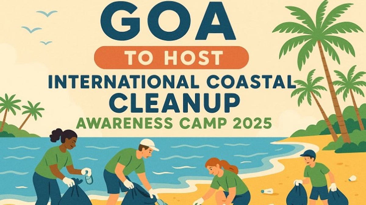 Goa to Host International Coastal Cleanup Awareness Camp 2025 on September 20