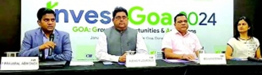 Goa to host 'Invest Goa 2024' on Jan 29 1 Goa to host 'Invest Goa 2024' on Jan 29