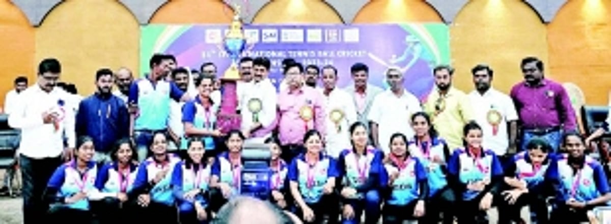 Goa women clinch Senior National  Tennis Ball Cricket Championship