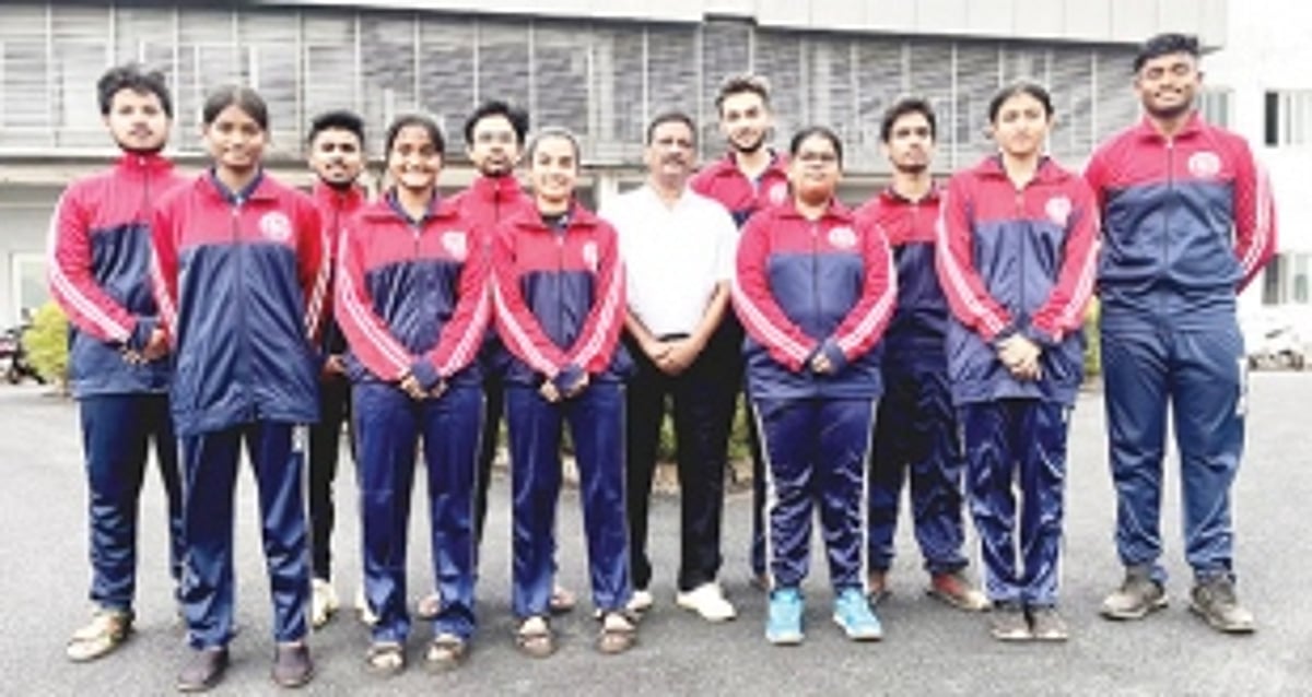 Goa wushu team for Nationals