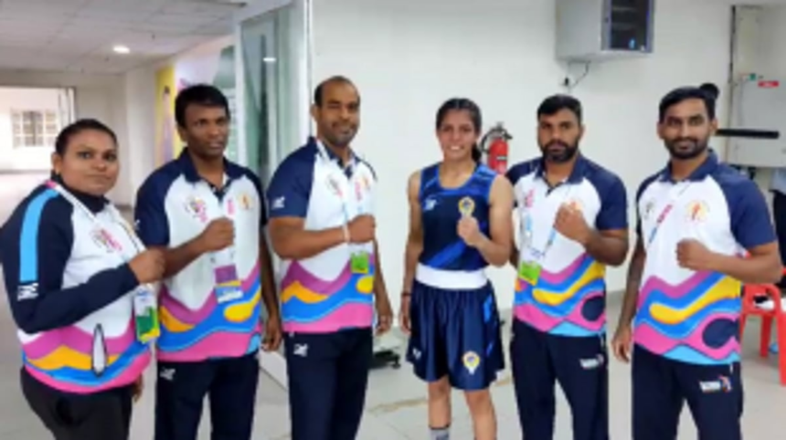 Goan Boxer Sakshi Clinches Gold at 37th National Games