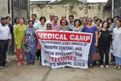 Goan Doctors conduct medical camp for prison inmates