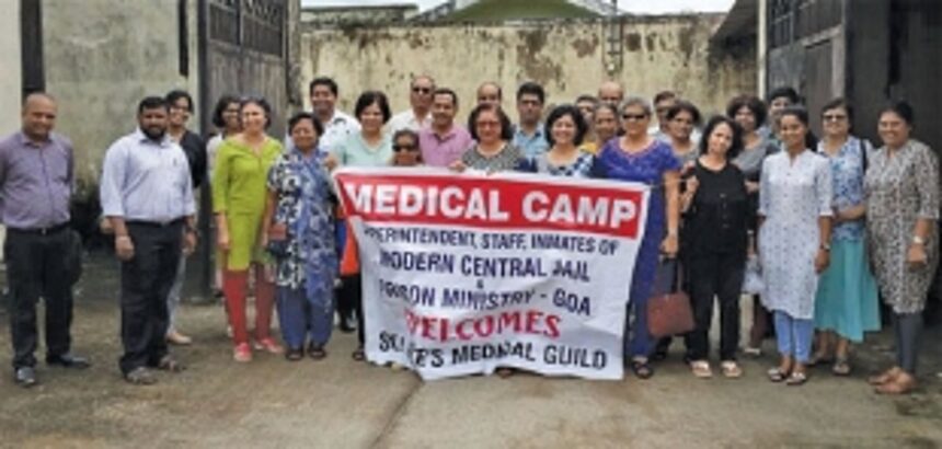 Goan Doctors conduct medical camp for prison inmates