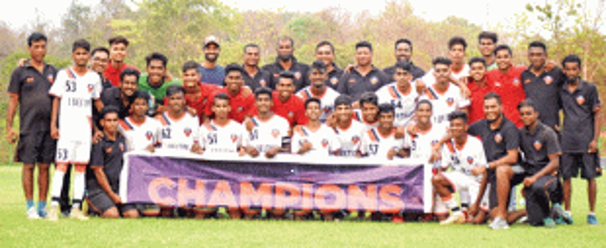 Goan FC GFA U-18 League champs