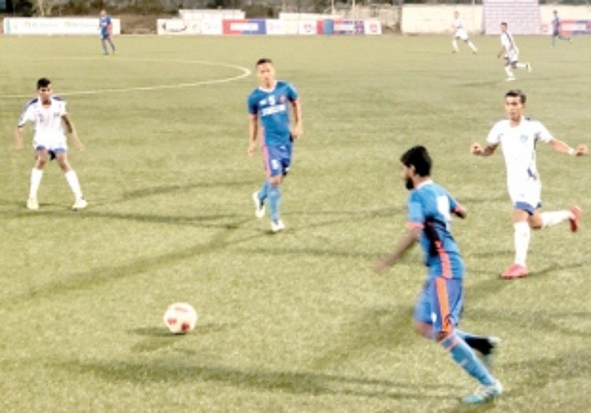 Goan FC thrash Corps of Signals