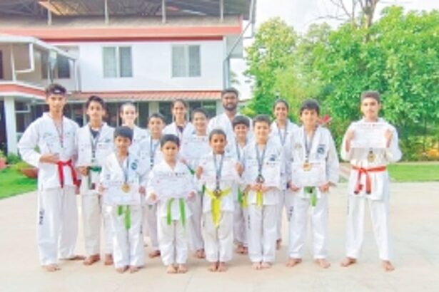Goan ITF Taekwondo team returns with rich haul of medals