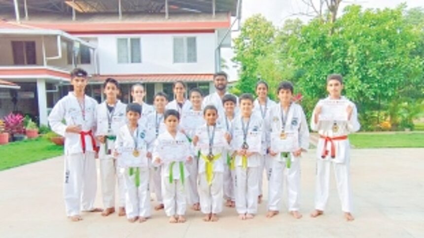 Goan ITF Taekwondo team returns with rich haul of medals