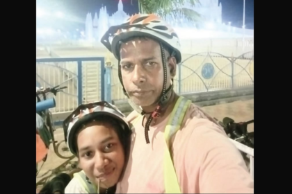 Goan Teenager Silavia Rides 1,066 Km from Siolim to Velankanni with Her Father
