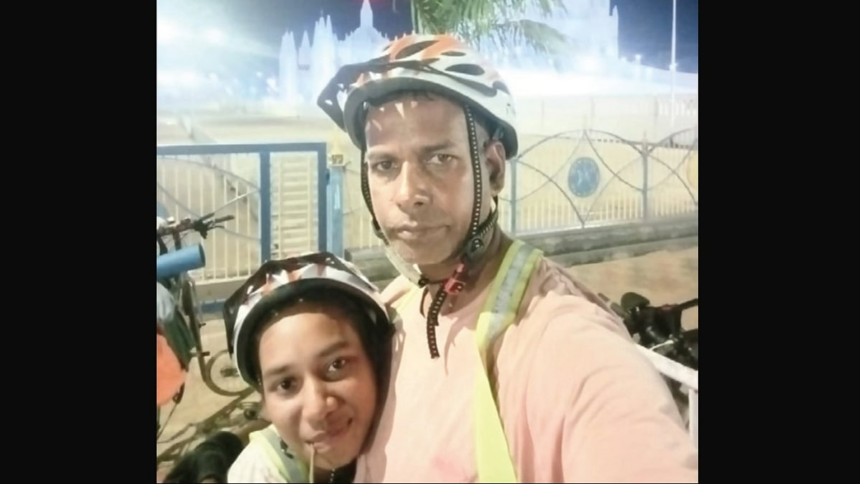Goan Teenager Silavia Rides 1,066 Km from Siolim to Velankanni with Her Father 1 Goan Teenager Silavia Rides 1,066 Km from Siolim to Velankanni with Her Father