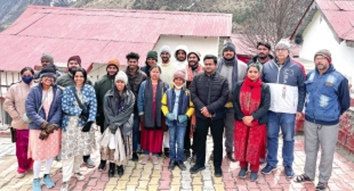 Goan artists’ murals shine at Badrinath Temple