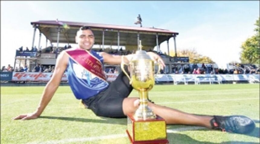 Goan born Dhruv Rodrigues Chico wins Australia’s biggest short distance running race