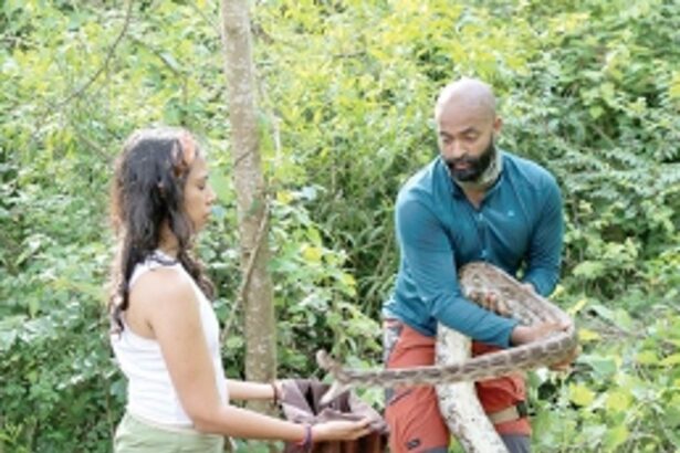 Goan couple on a slithery mission