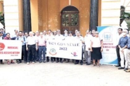 Goan doctors hold protest after colleague accused of murder commits suicide