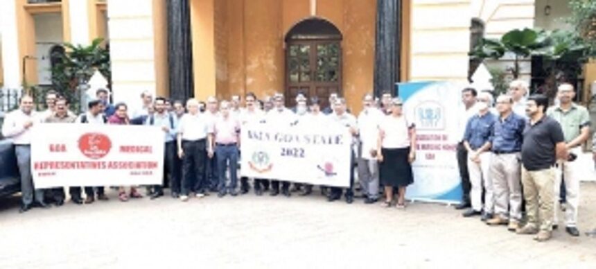 Goan doctors hold protest after colleague accused of murder commits suicide