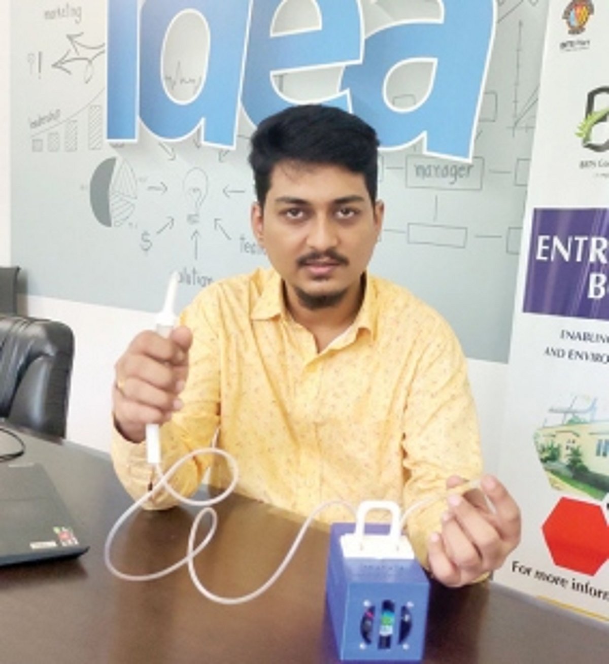 Goan engineer’s medical device can save  humans and animals
