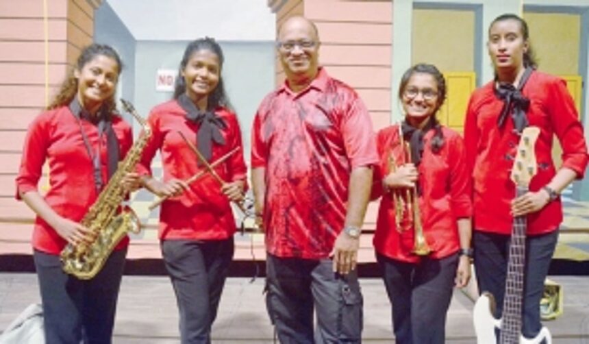 Goan girls perfect the musical notes for tiatr shows