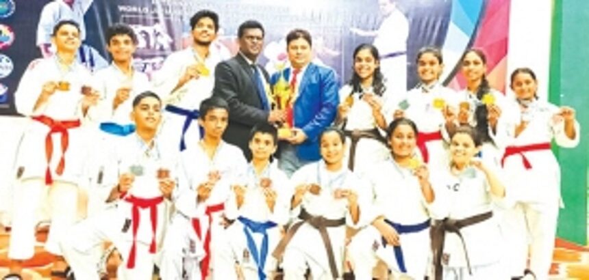 Goan karatekas excel at national championship