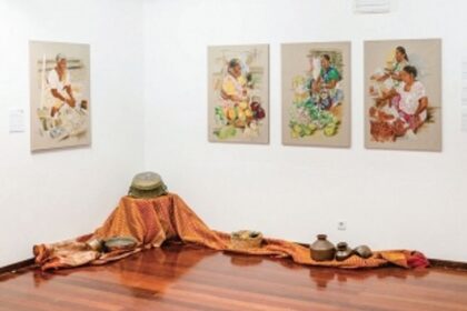 Goan origin Portuguese artist recreates Goan memories on canvas in Lisbon