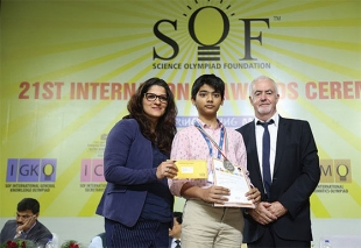 Goan student Omar S Naik shines at Olympiad awards 2018-19
